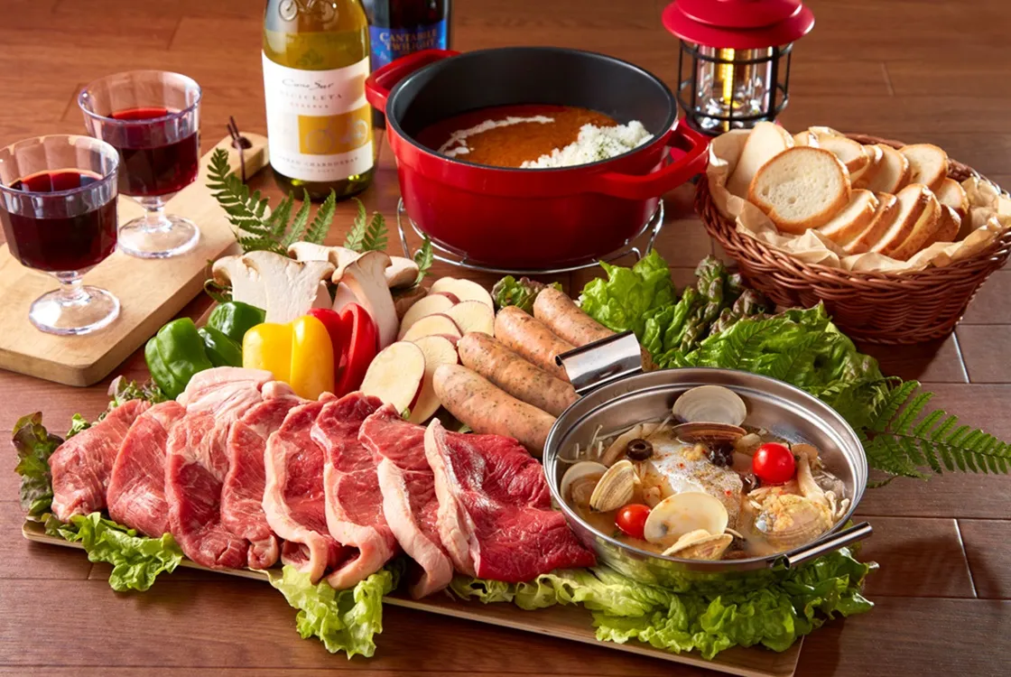 Enjoy BBQ for dinner