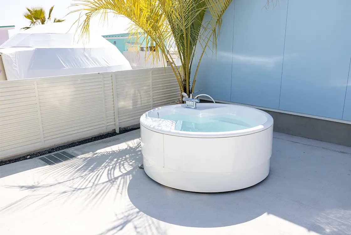 Dome Tent with Private Bath